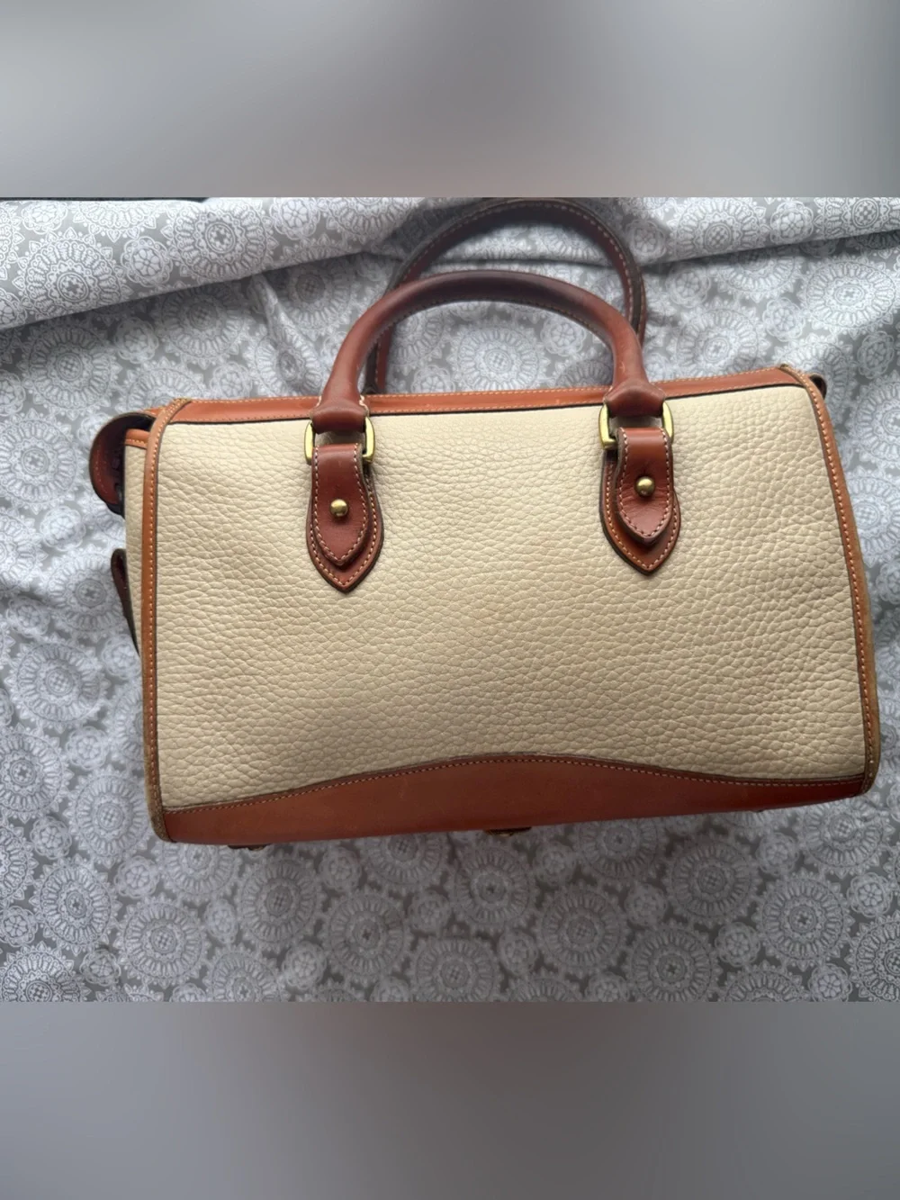 Vintage 1994 Dooney & Bourke All Weather Leather Satchel USA Made
